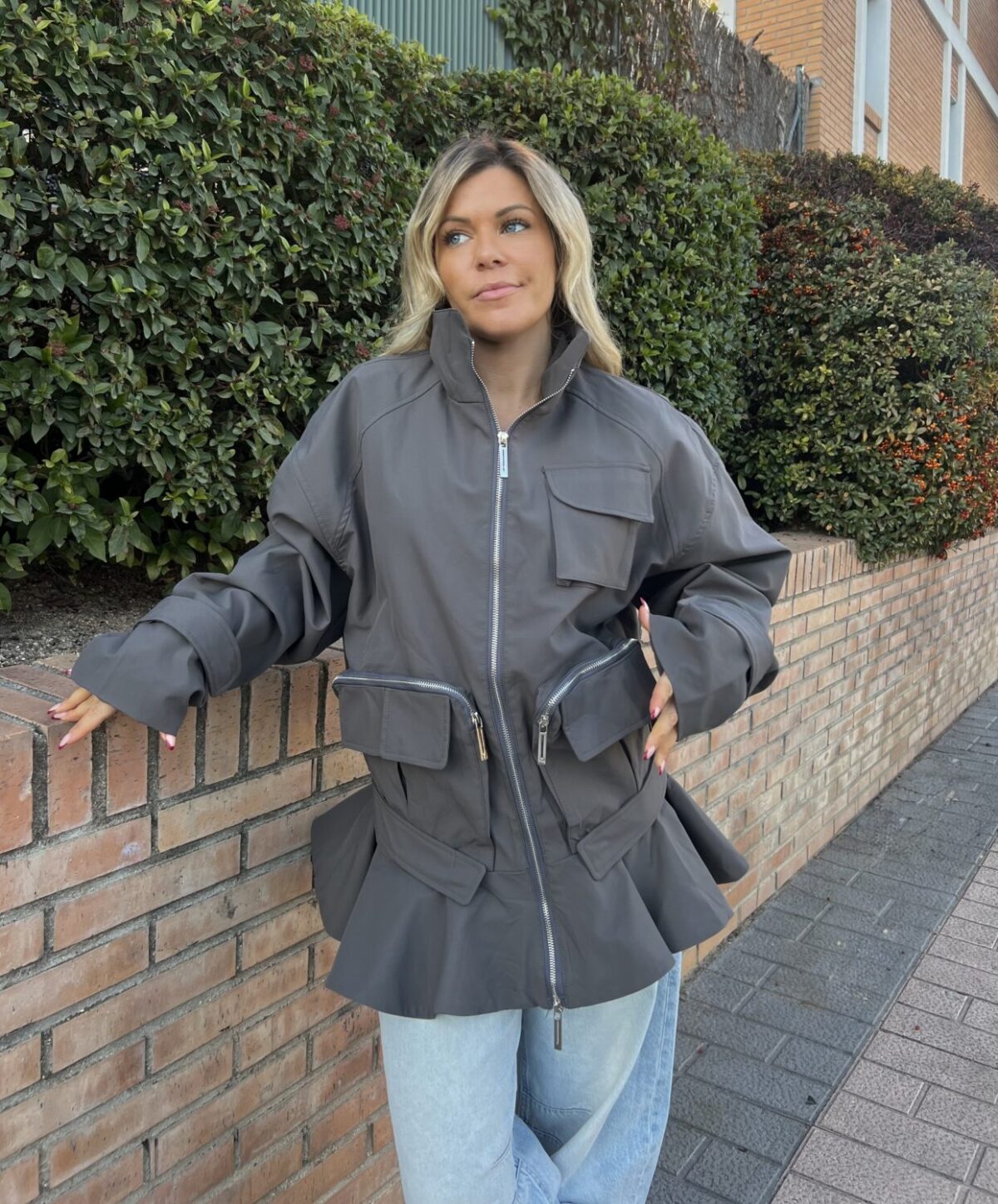 Sobrecamisa Peplum – Carolina Ríos